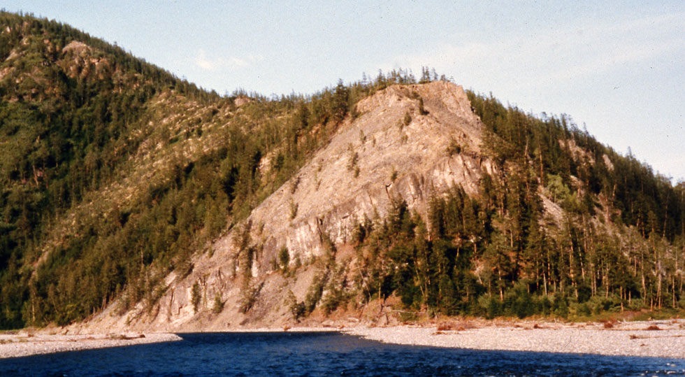 Field photograph of the Arman River Section